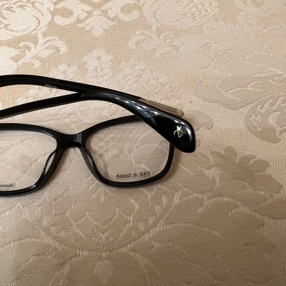 ❣️SOLD ❣️Rag & Bone Black Acetate Cat Eyes Glasses New - Picture 9 of 9